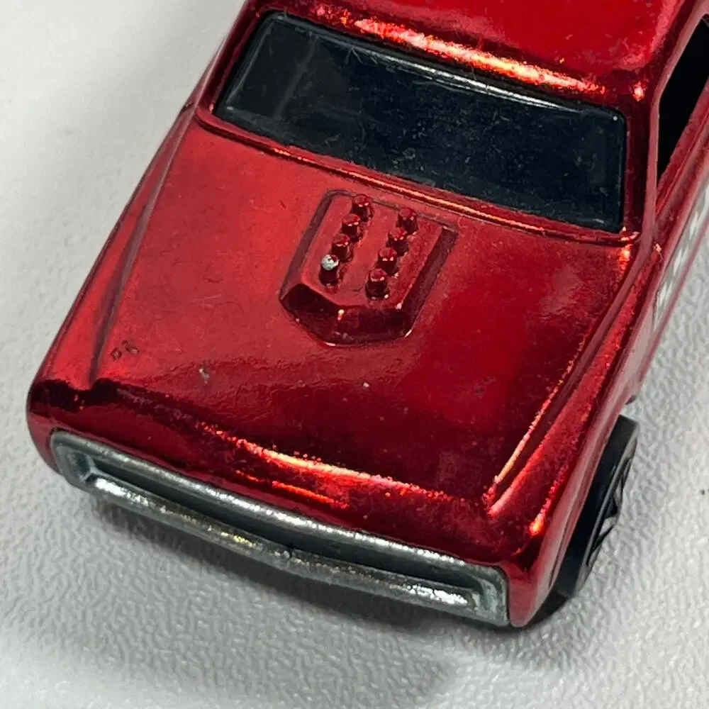 HOT WHEELS Redline 1968 Sky Show Custom Fleetside Rose Red Spectraflame USA